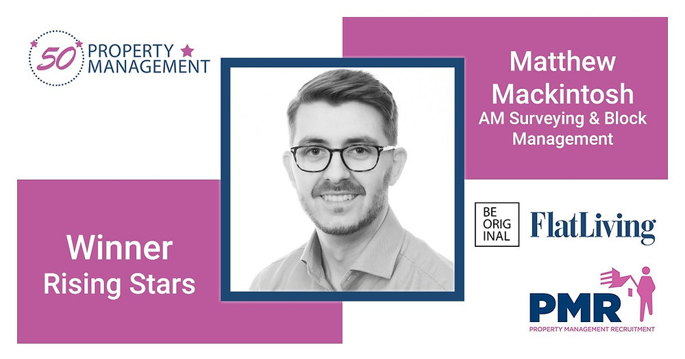 Rising Star ⭐ Award Winner Matthew Mackintosh ⭐ PM50