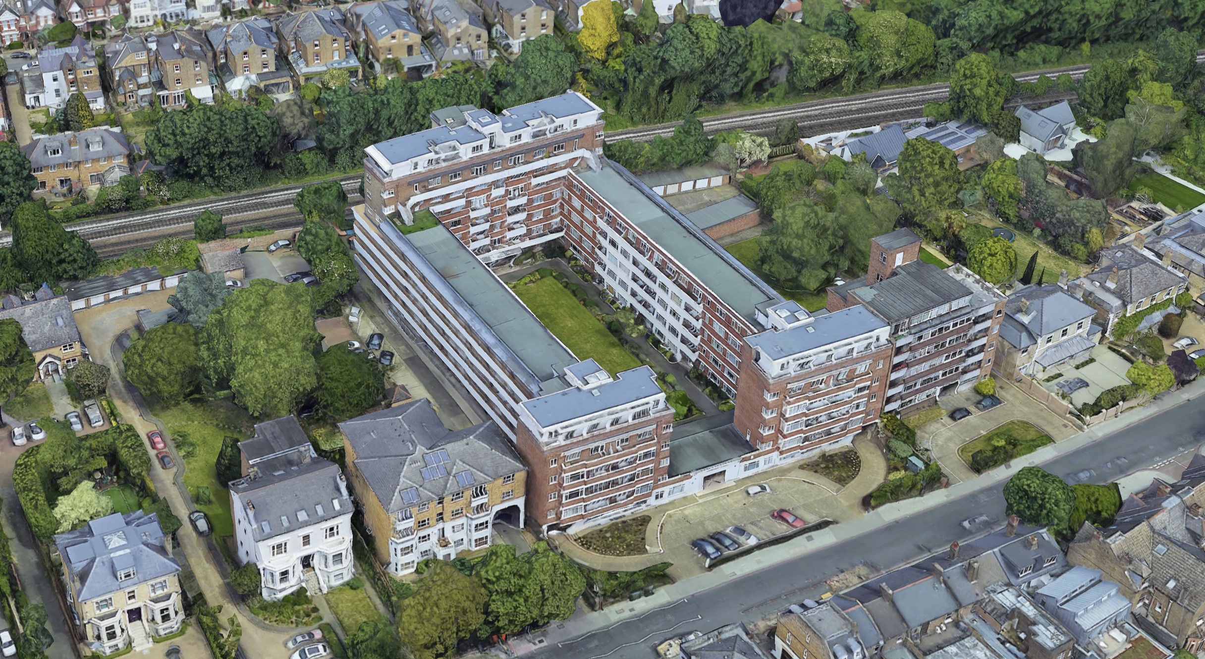 Block of flats managed by AM Surveying & Block Management